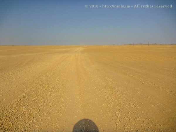 The Nubian Desert route
