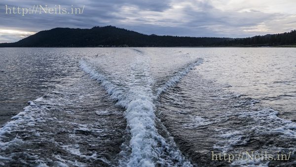 Boat trip around Bear Lake