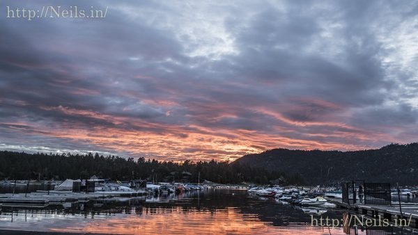 Sunset on Bear Lake