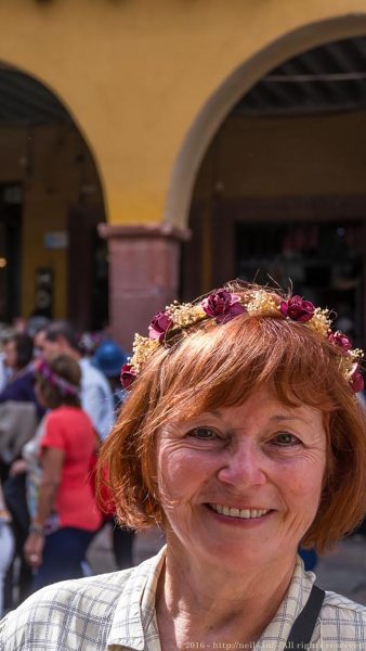 Mum and her crown